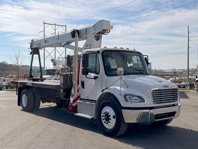 Freightliner M2 106 Crane Truck - 300HP, Automatic