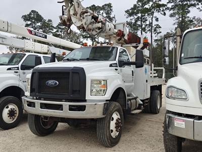 Ford F-750 Tracked Digger Derrick - 6.7L D, 250HP