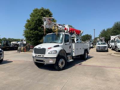 Freightliner M2 106 Digger Derrick Truck - Cummins, 300HP