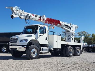 Freightliner M2 106 Digger Derrick Truck - Cummins, 360HP