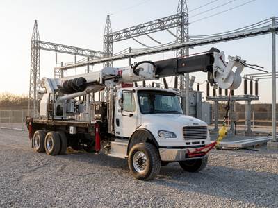 Freightliner M2 106 Tracked Digger Derrick - Cummins, 360HP