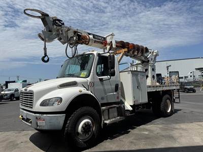 Freightliner M2 106 Truck-Mounted Digger Derrick - Cummins, 250HP