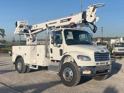 Freightliner M2 106 Truck-Mounted Digger Derrick - Cummins, 300HP