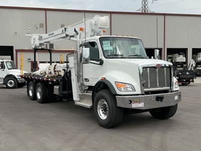 Freightliner M2 106 Truck-Mounted Digger Derrick - Cummins, 360HP