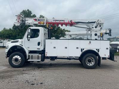 Freightliner M2 106 Truck-Mounted Digger Derrick - Cummins, 300HP
