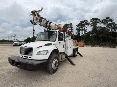 Freightliner M2 106 Truck-Mounted Digger Derrick - Cummins, 270HP