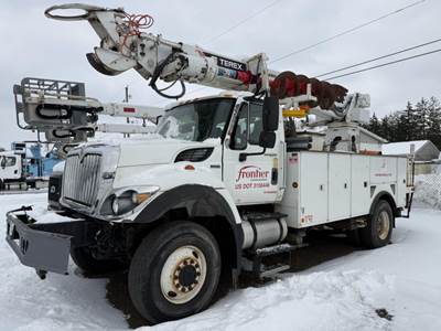 International 7300 Tracked Digger Derrick - MAXXFORCE DT D