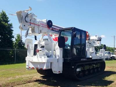 Morooka MST3500VDL Digger Derrick Truck - Cat, 300HP