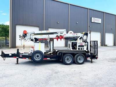 SDP EZ HAULER 5500 Digger Derrick Truck - Yanmar, 25HP