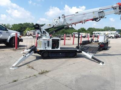SDP EZ HAULER 5500 Mini Derrick w/trailer Truck-Mounted Digger Derrick - Yanmar