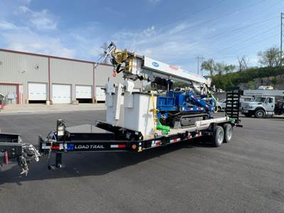 Skylift Mini Der 6000 Digger Derrick Truck - Kubota, 32HP, Manual