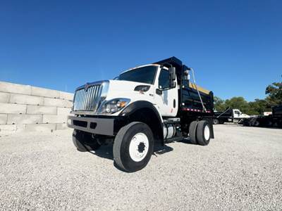 International HV507 Dump Truck - Cummins 250HP