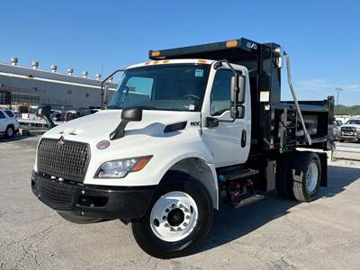 International MV607 Dump Truck - Cummins 250HP