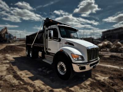 Peterbilt 548 Dump Truck - Paccar 360HP