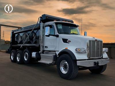 Peterbilt 567 Dump Truck - Cummins 525HP