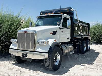 Peterbilt 567 Dump Truck - Cummins 525HP