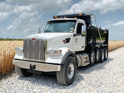 Peterbilt 567 Dump Truck - Cummins 525HP
