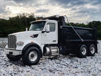 Peterbilt 567 Dump Truck - Cummins 525HP