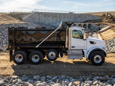 Peterbilt 567 Dump Truck - Cummins 525HP