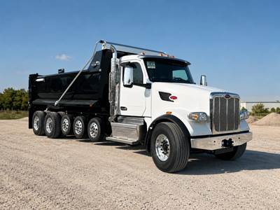 Peterbilt 567 Dump Truck - Cummins 525HP