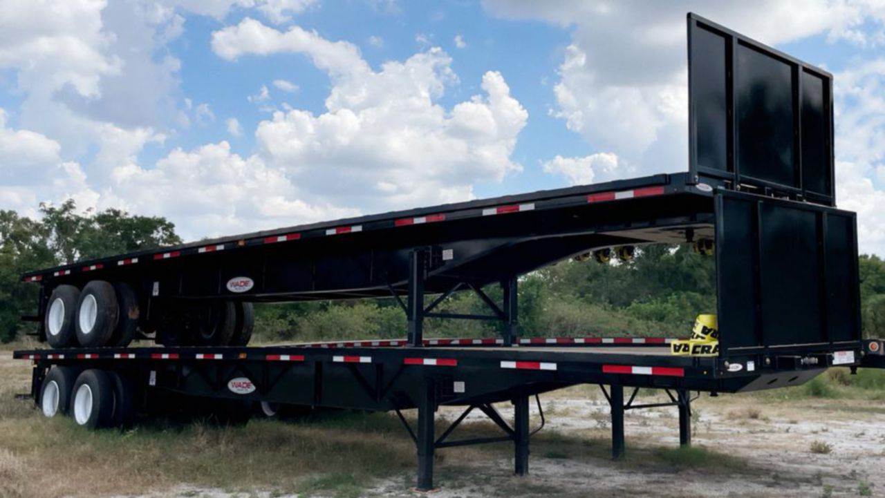 2023 Wade 45x102 Flatbed Trailer For Sale Tampa, FL PE285009