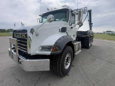 Mack Granite 64BR Side Load Garbage Truck - MP8 D, 445HP