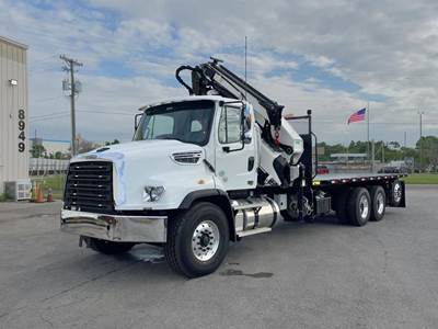 Freightliner 114SD Grapple Truck - Cummins, 455HP