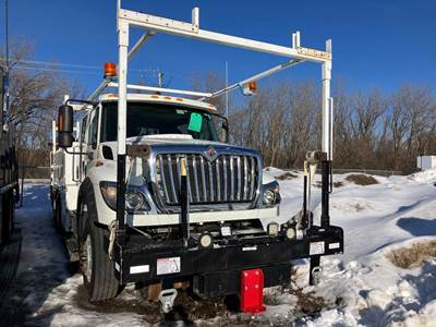 International 7600 Grapple Truck - N13 12.4L, 390HP