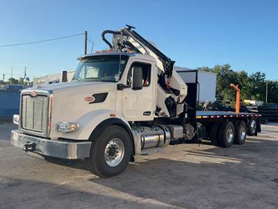 Peterbilt 567 Grapple Truck - Paccar, 455HP