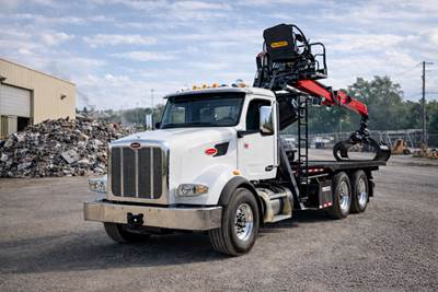 Peterbilt 567 Grapple Truck - Cummins, 450HP