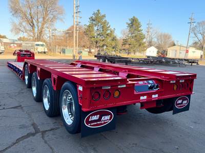 Load King 554SS Lowboy Trailer