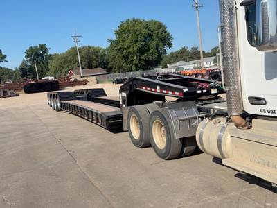 Load King 554SS Lowboy Trailer