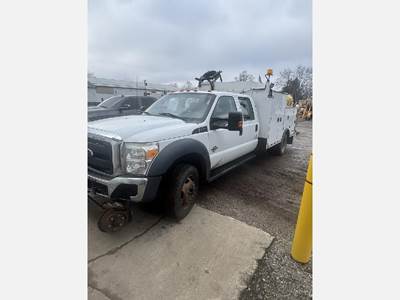 Ford F-550 Mechanic / Service Truck - 6.7L 4V V8 T/C Diesel, 240HP