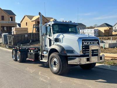 Mack Granite 64BR Roll Off Truck - MP8 D, 455HP