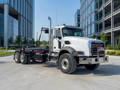 Mack Granite 64BR Roll Off Truck - MP8 D, 445HP