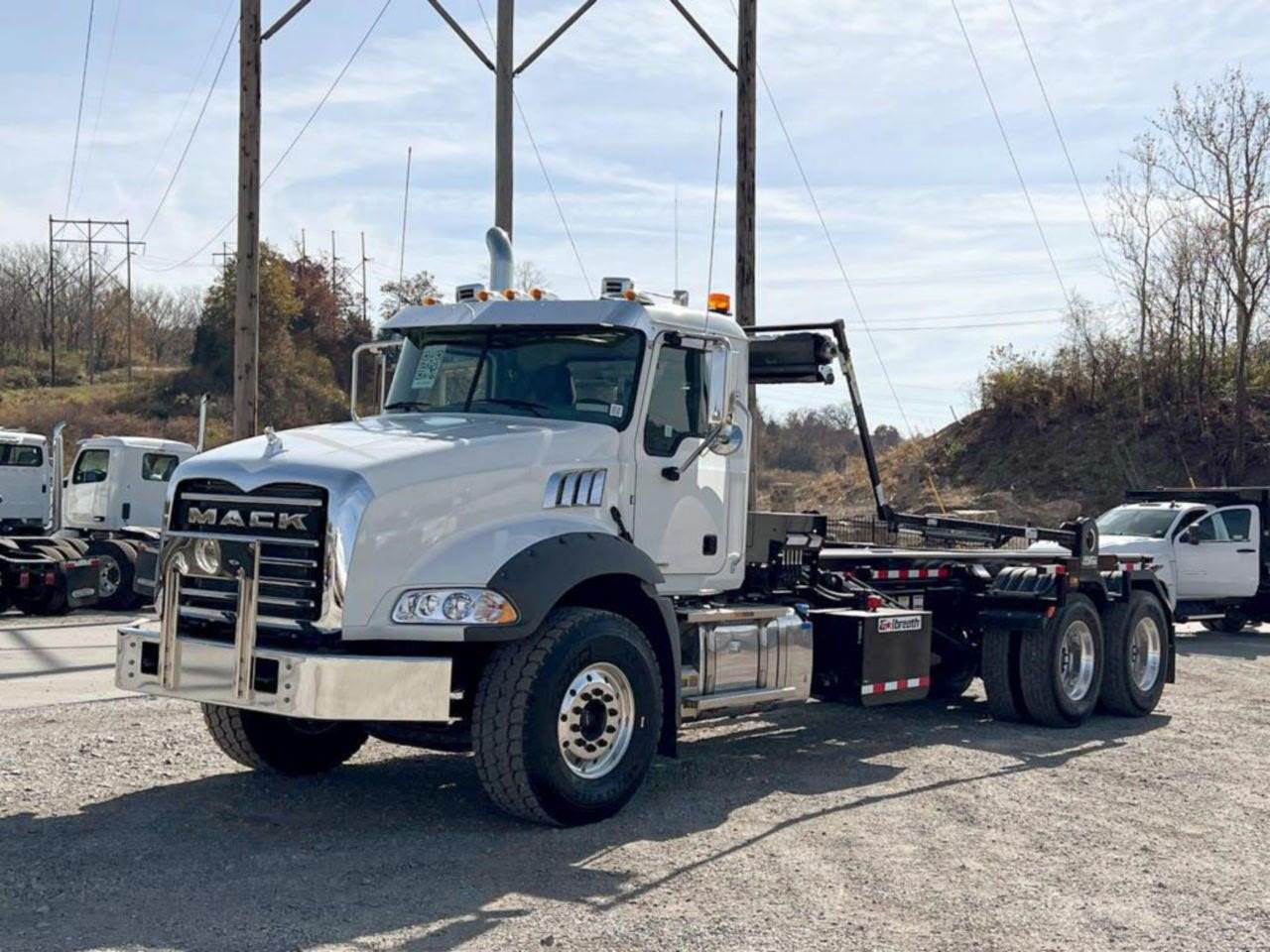 2023 Mack Granite 64FR Roll Off Truck MP8, 425HP, 6 Speed Allison Rds
