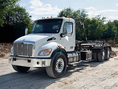 Peterbilt 548 Roll Off Truck - Paccar, 360HP