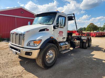 Peterbilt 548 6x4 Roll Off Truck - Paccar, 350HP