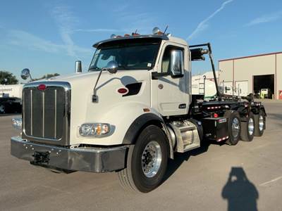Peterbilt 567 Roll Off Truck - Cummins, 450HP