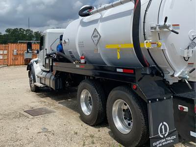 Peterbilt 548 Vacuum Truck - Paccar, 350HP