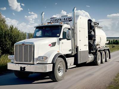 Peterbilt 567 Vacuum Truck - Cummins, 525HP