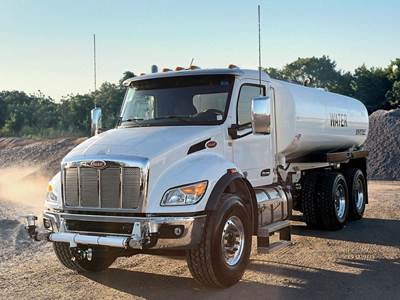 Peterbilt 548 Water Truck - Paccar 360HP