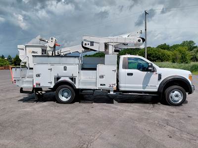2017 FORD F-550 XL 159K 4WD 6.7L DIESEL ALTEC 45' M.H. INSULATED BOOM