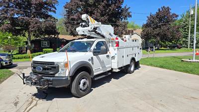 2021 FORD F-550 133K 6.7L DIESEL & ALTEC AT41MH INSULATED BUCKET (SOUTHERN TRUCK)