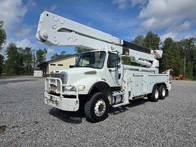 2007 FREIGHTLINER M2-112 6X6 & ALTEC A77T-E93 98' MAT. HAND INSUL BOOM
