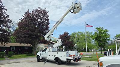 2023 INTERNATIONAL GM515 6K MLS & TEREX LTM40 INSULATED BUCKET BOOM For ...