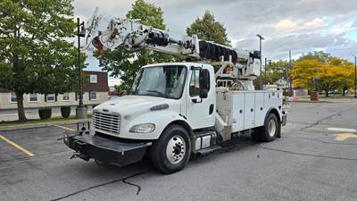 2017 FREIGHTLINER BUSINESS CLASS M2 106 53K MI & ALTEC DM47B-TR DIGGER