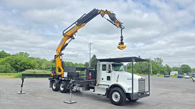 2020 KENWORTH T880 X15 AUTO & EFFER 505-6S+3S-FG KNUCKLE GRAPPLE BOOM