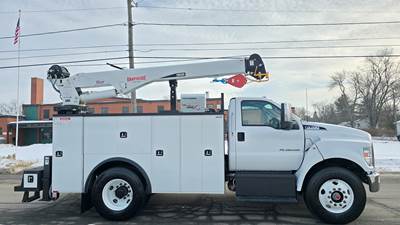 NEW 2025 FORD F-750 S.D. 6.7L DIESEL & STELLAR 12630 CRANE-COMPRESSOR