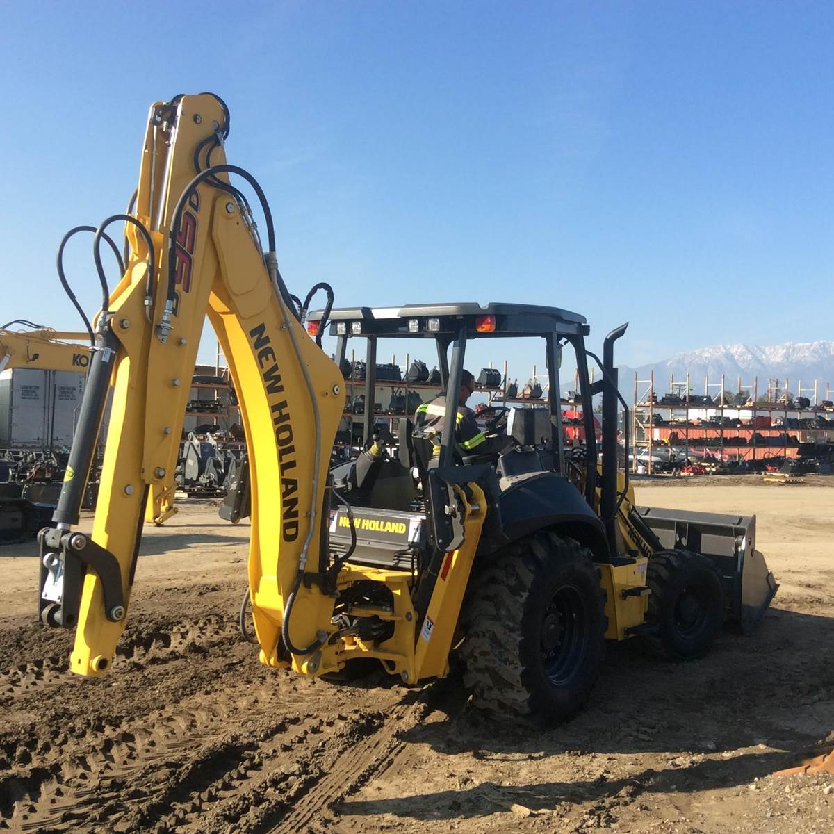 2023 New Holland B95D Backhoe For Sale Fontana, CA S009256